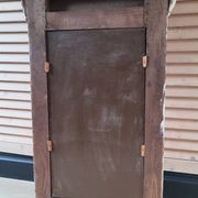 Antique wooden mirror