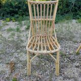 4 rattan chairs