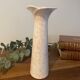 Vase rose moucheté vintage