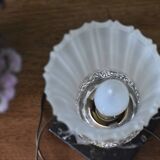 Art Deco marble foot lamp