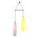 Vintage Hanging Lamp from Vistosi
