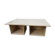 Table basse en marbre blanc