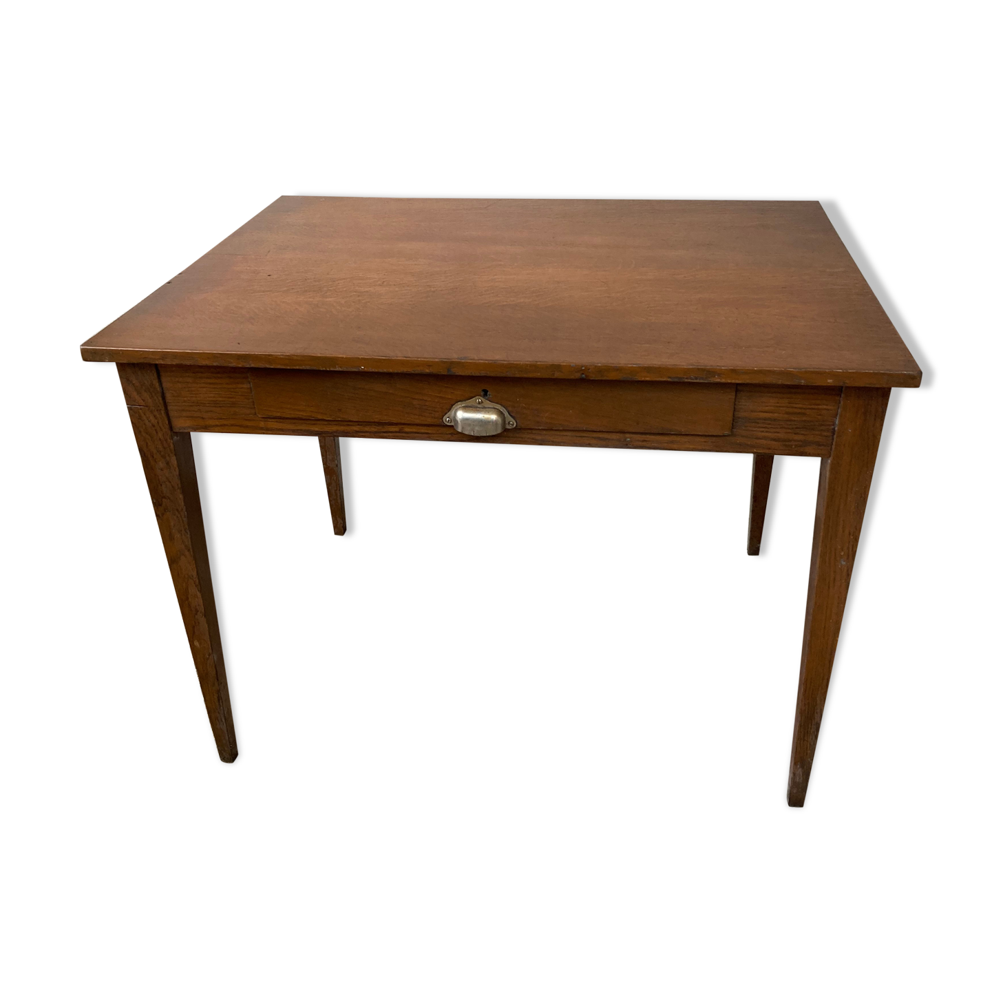 Square-foot table with drawer