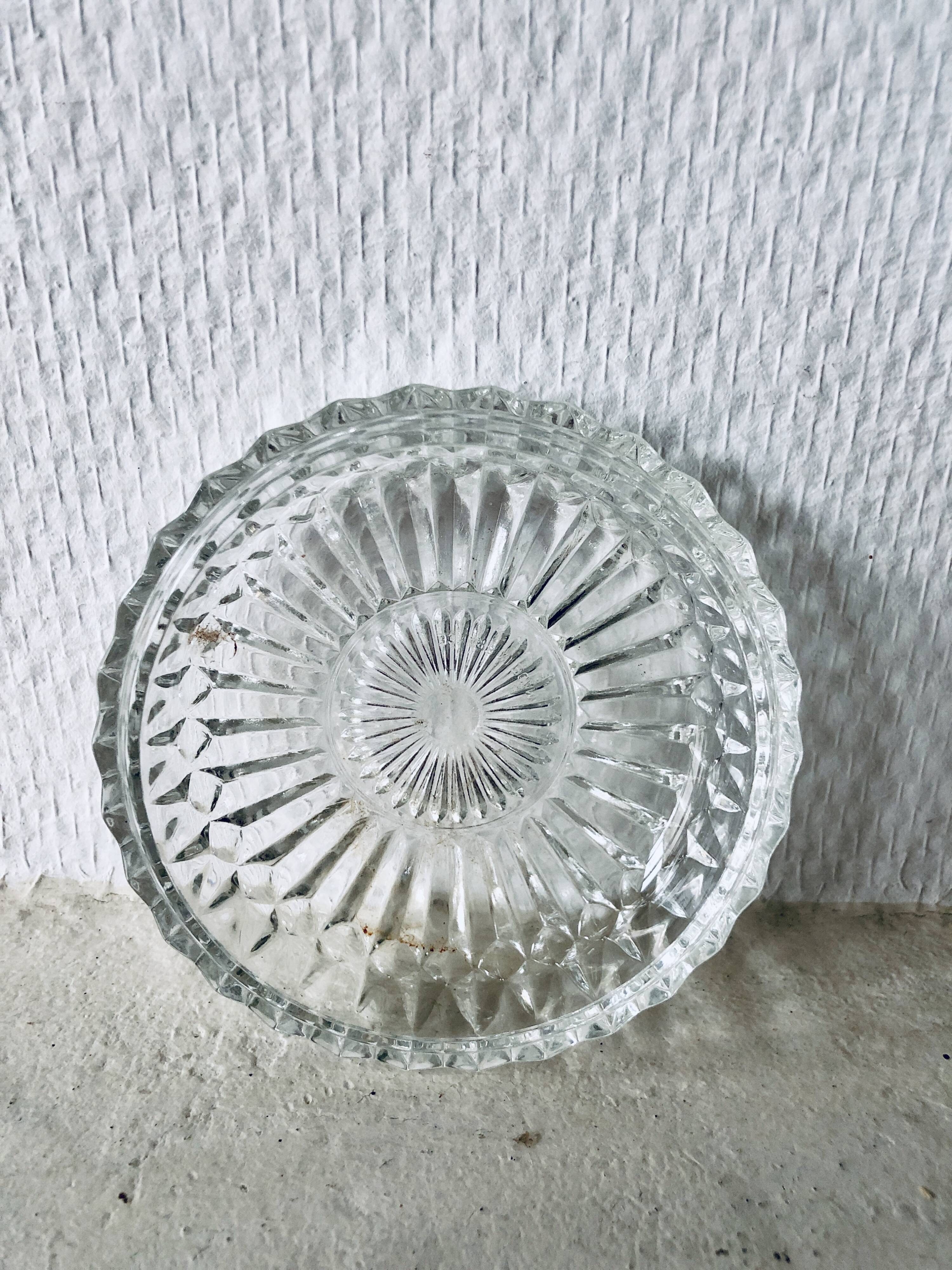 Glass bottle coaster