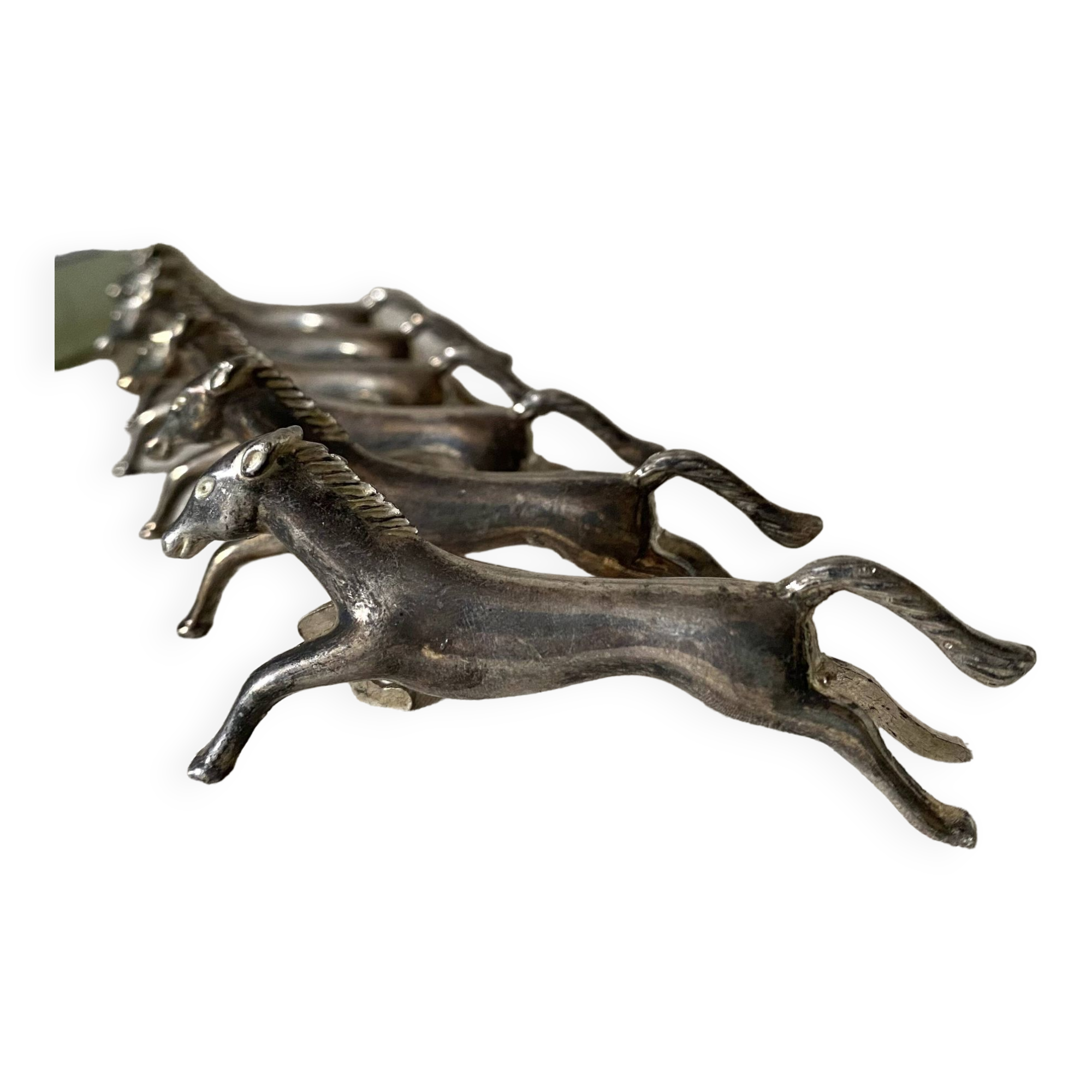 Vintage horse knife holder