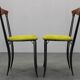 1970s set of eight Charme dining chairs by Fasem, Italy