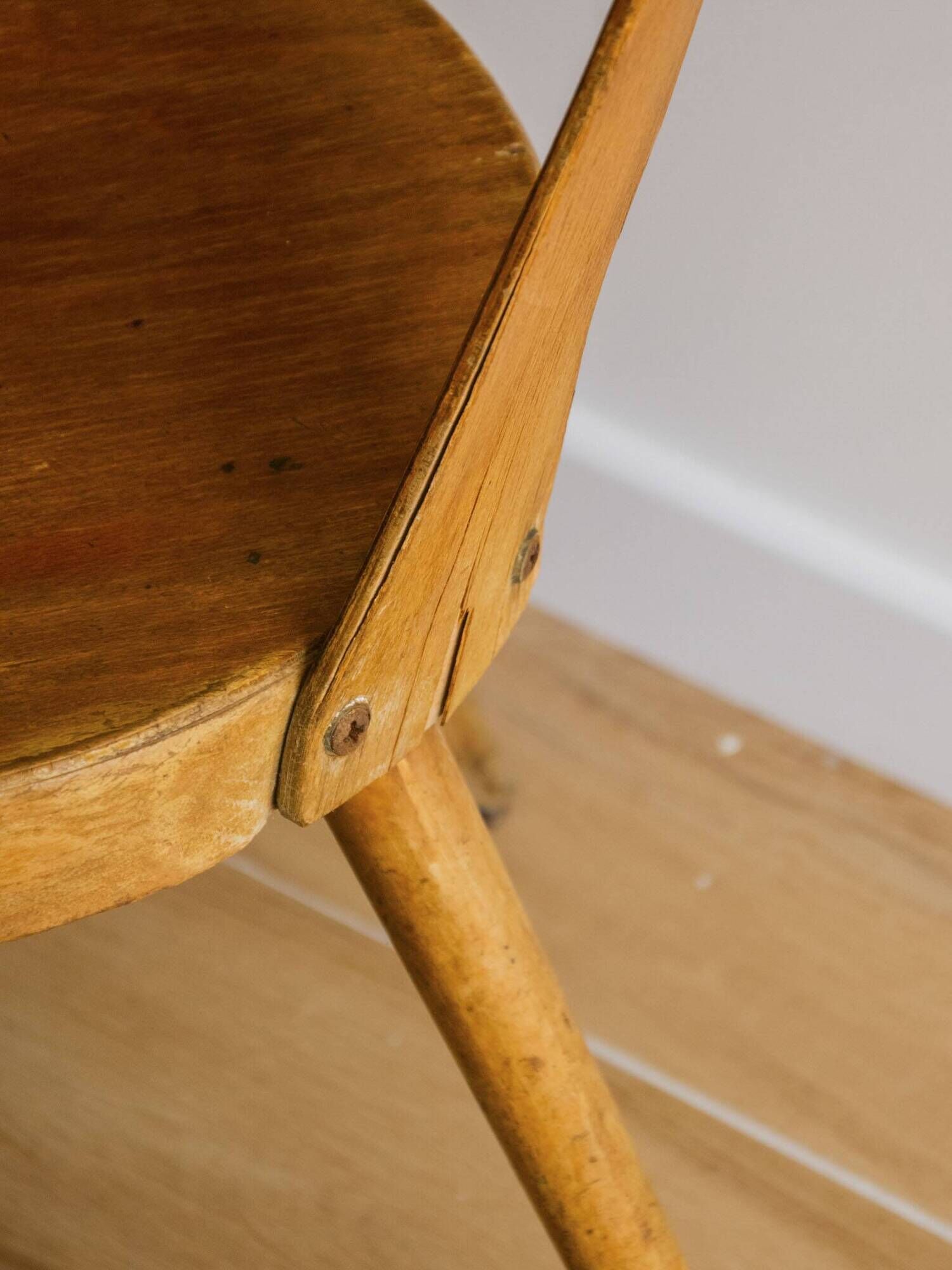 Baumann wooden bistro chair model Mondor