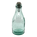 Large "Mercur" glass bottle with ceramic stopper • 2L • 1930
