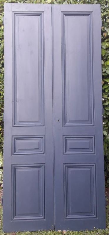 Paire de portes 222x97,5cm de placard