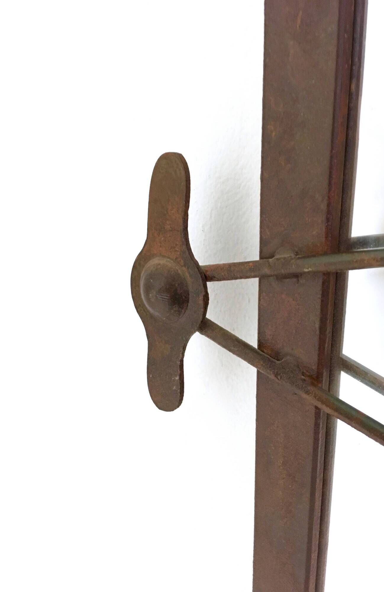 Contemporary Wall Mirror with Iron Frame, Italy