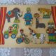 8 piece wooden puzzle the circus