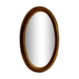 Miroir Art déco ovale 71x44cm