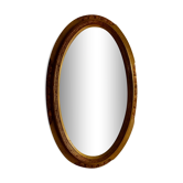 Oval Art Deco mirror 71x44cm