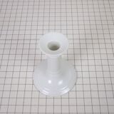 White porcelain candlestick
