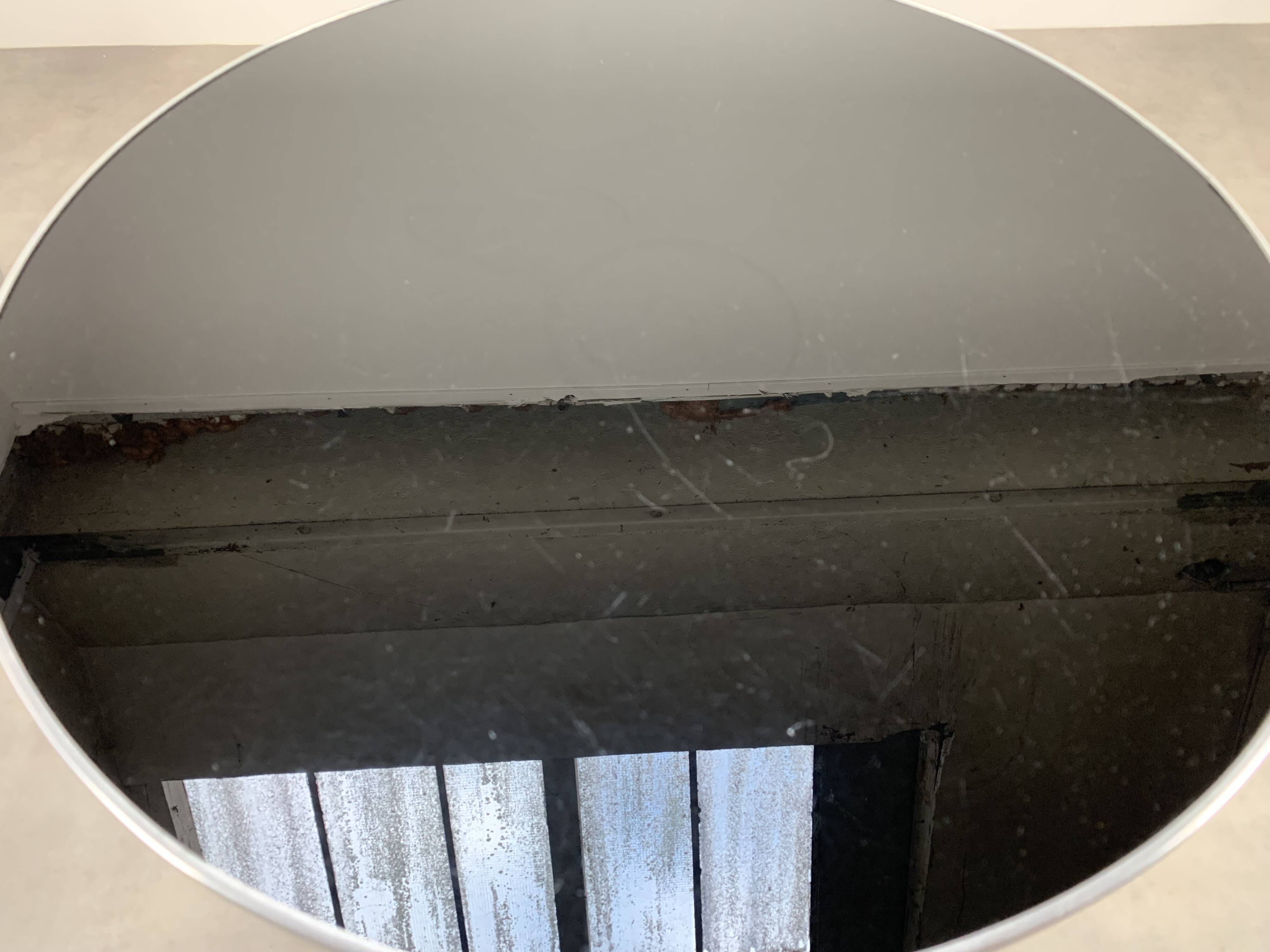 Bauhaus pedestal table, side table