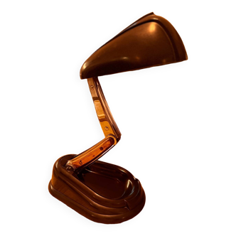 Lampe Jumo « Bolide » Bakélite et cuivre