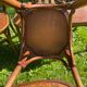 6 Fischel bistro chairs with labels, circa 1930