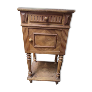 Table de chevet bois - tiroir