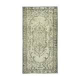 Hand-knotted carved oriental 1970s