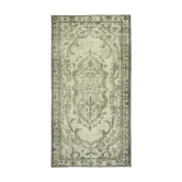 Hand-knotted carved oriental 1970s