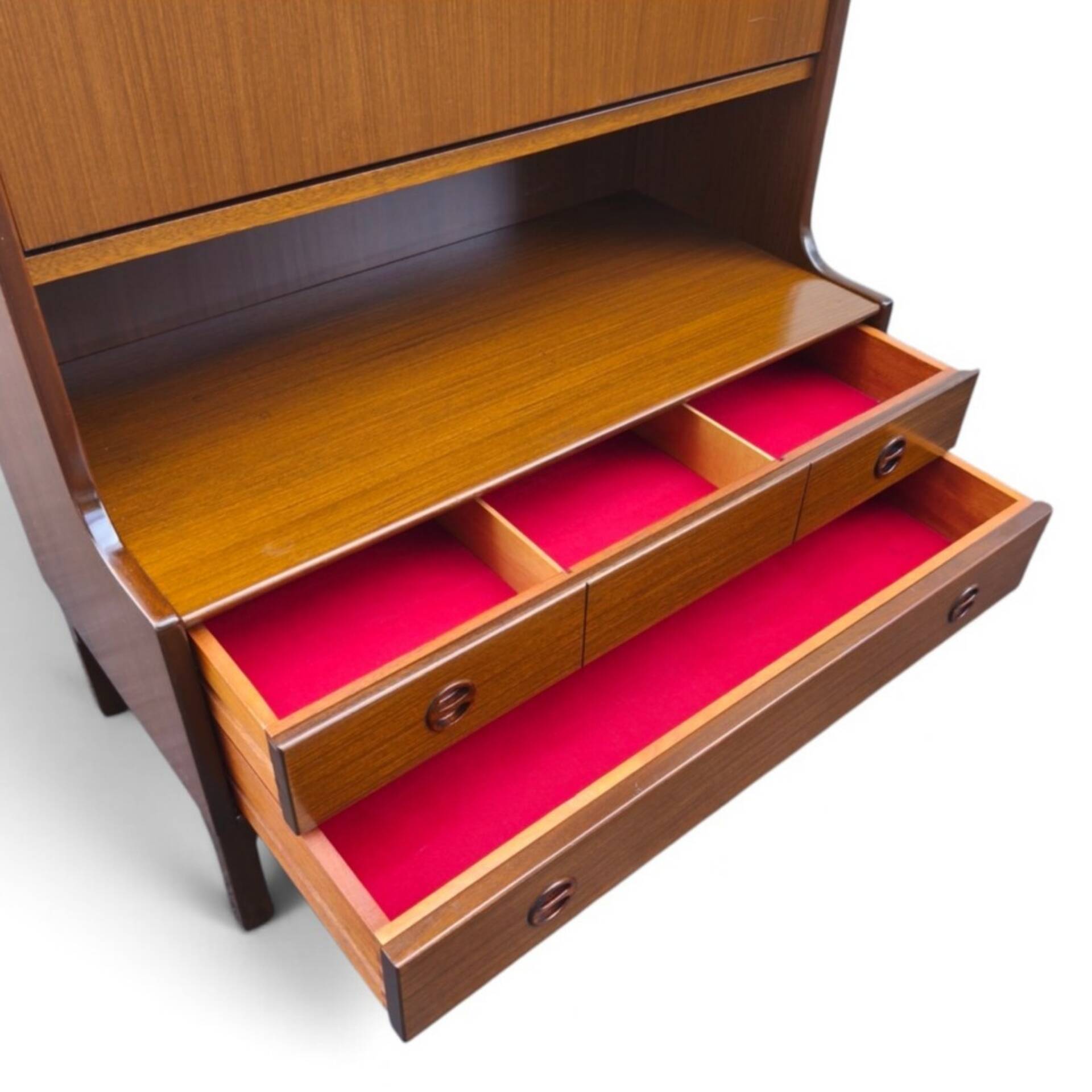 Scandinavian teak bookshelf furniture