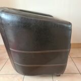 Vintage skai armchair