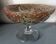Coupe à fruit verre clichy pâte de verre soufllé