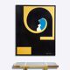 Yves Plantevin large oil on wood panel 1974