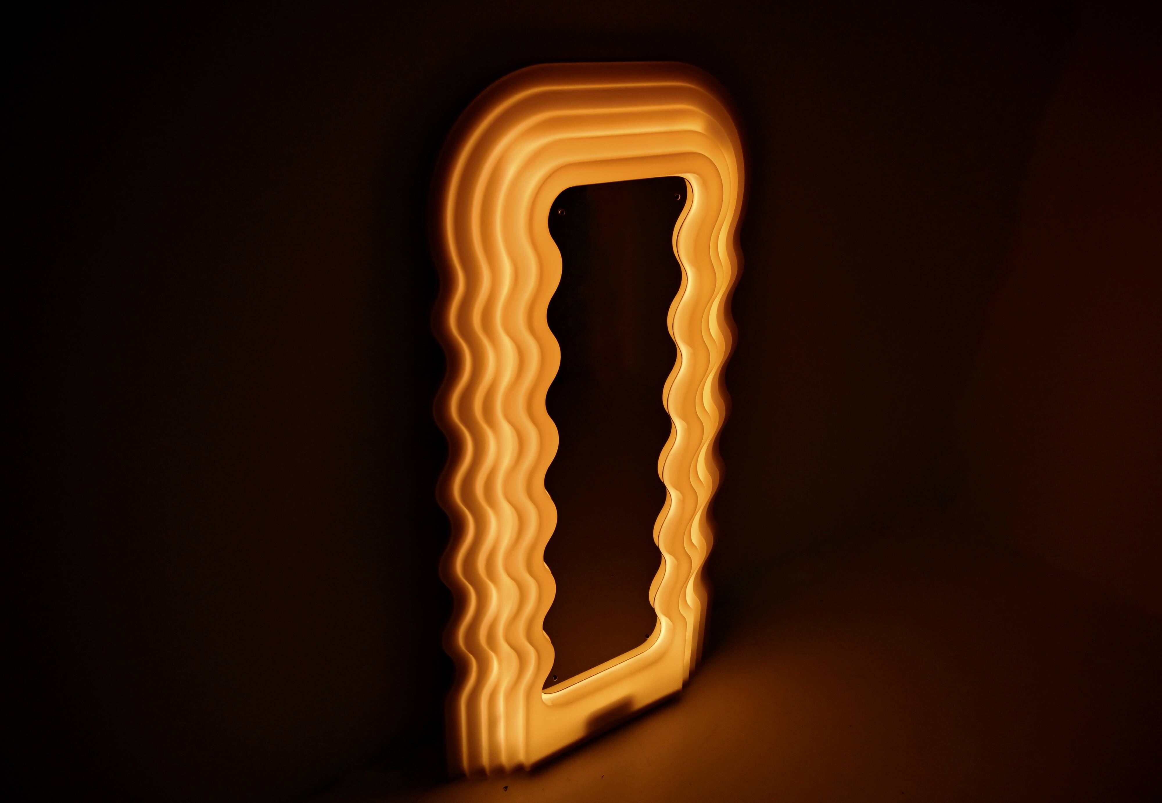 “Ultrafragola” mirror by Ettore Sottsass for Poltronova, 1970s, 1
