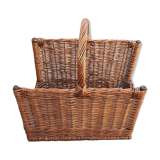 Panier osier à bois