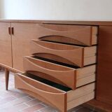 Large mid-century Scandinavian sideboard made in France