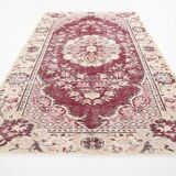 6x9 Rug For Classic Room Burgundy Vintage Persian Rug, 175x282Cm SK5137