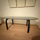 Table en verre
