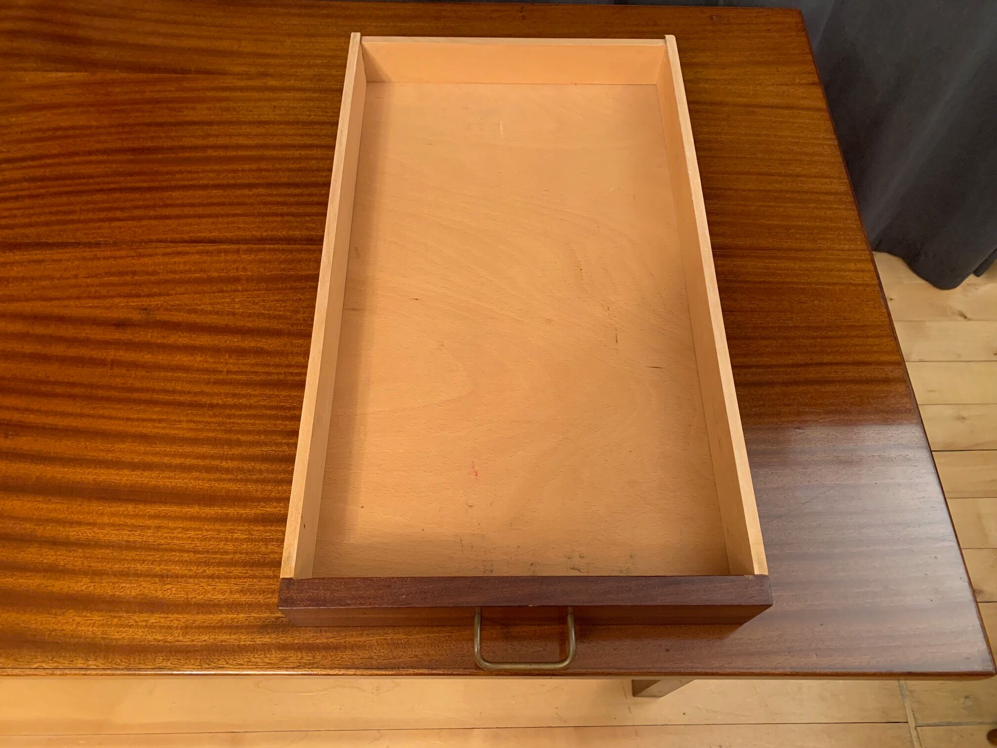 Frits Henningsen style desk from Denmark in the 1950s.