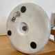 Blue opaline lamp with a marble base