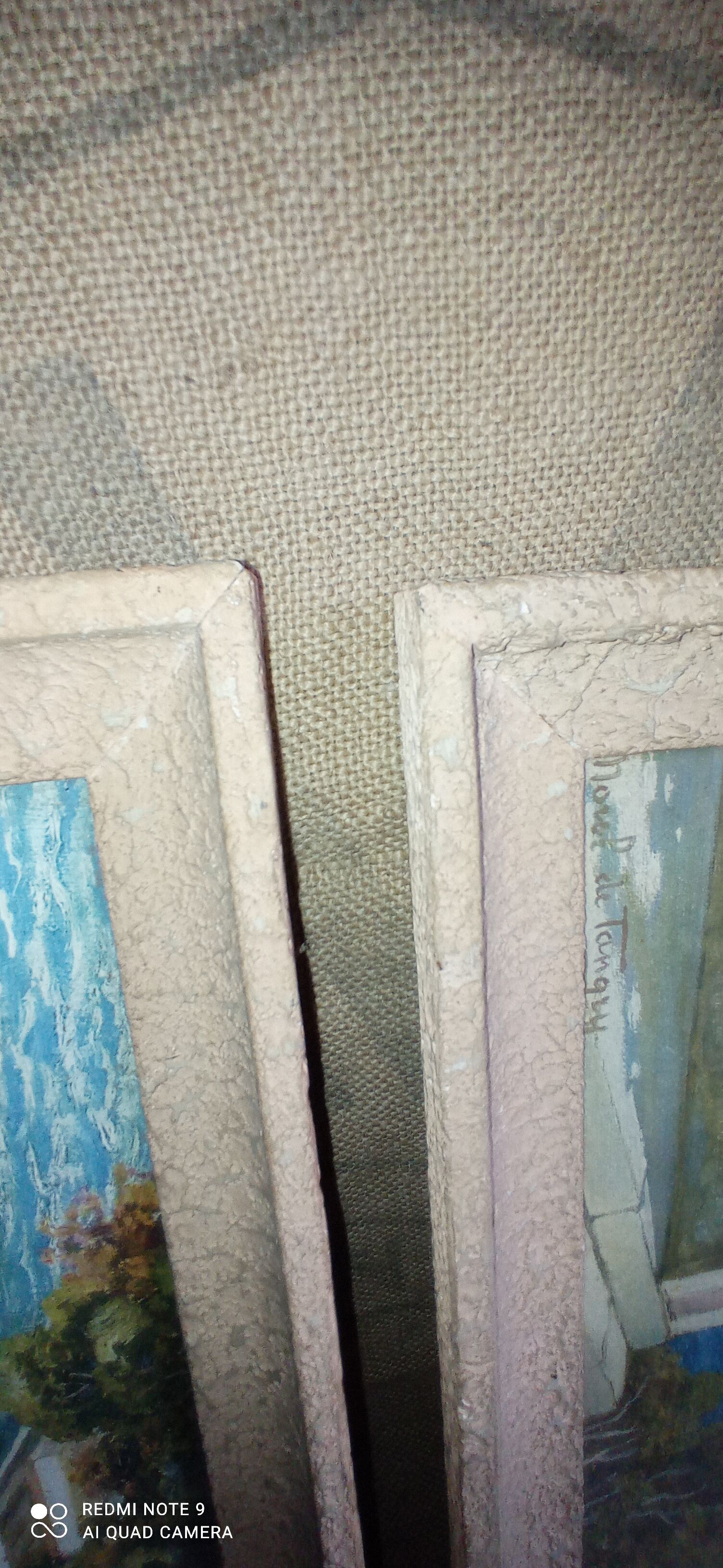 Pair of old paintings