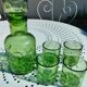 Carafe et verre Vintage