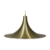 Gubi Semi pendant of brass designed by Claus Bonderup and Thorsten Thorup in 1968