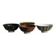 4 designer ceramic bowls