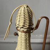 Scoubidou bottle from the 60s