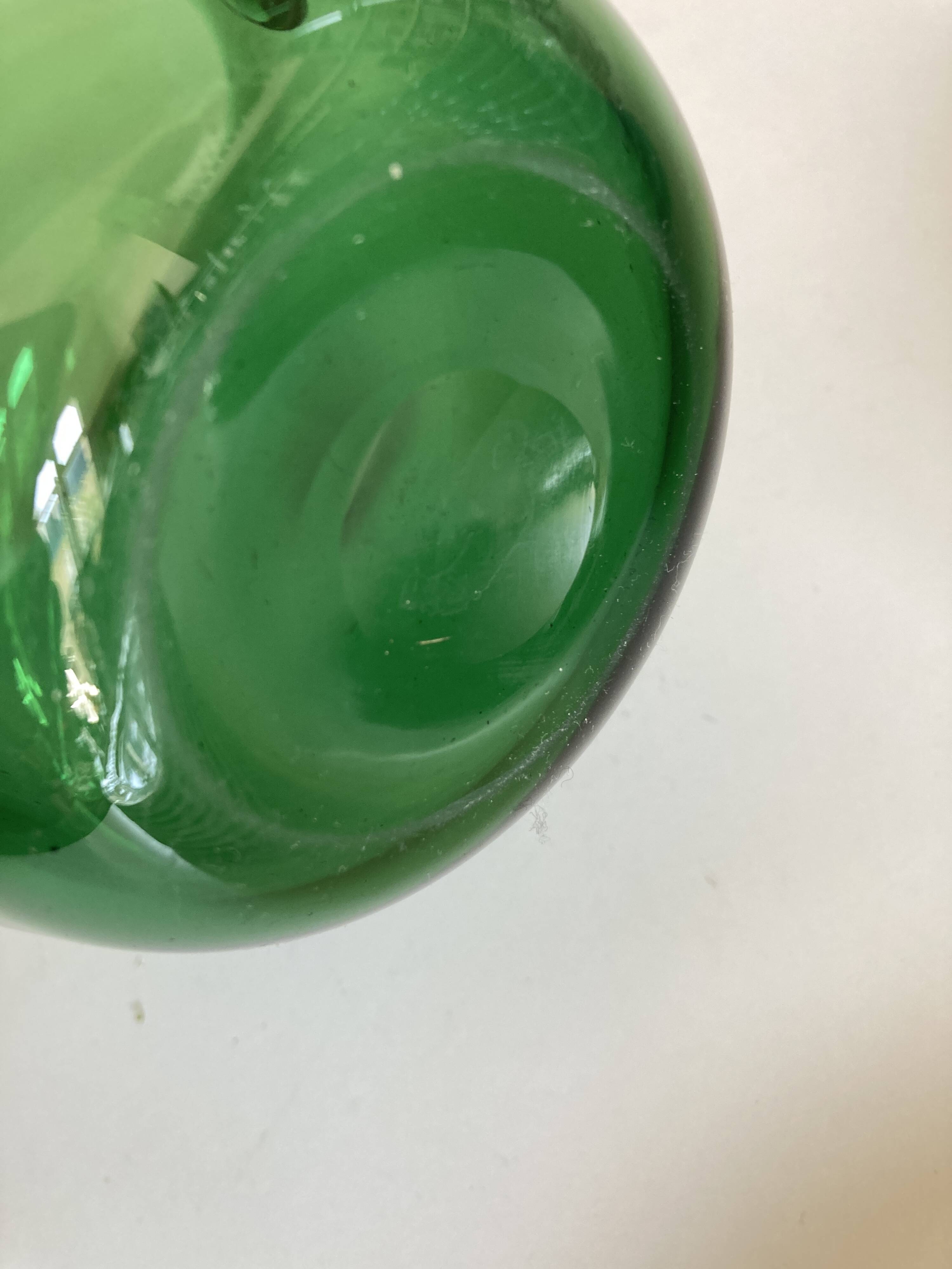 1960s blown glass ice bucket, Italian work
