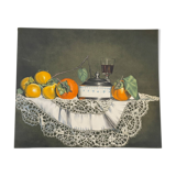 Nature morte signée