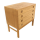 Scandinavian oak chest of drawers, Sweden, 1960