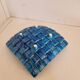 Antique woven ceramic fruit basket