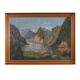 Painting "The River in the Mountains”, Scandinavian design, 1970s