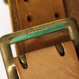 1 of 2 Børge Mogensen Folding Chair – 1950s Teak & Leather – Danish