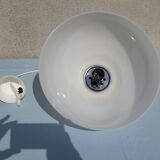 White hanging lamp