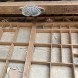 Meuble imprimerie ancien