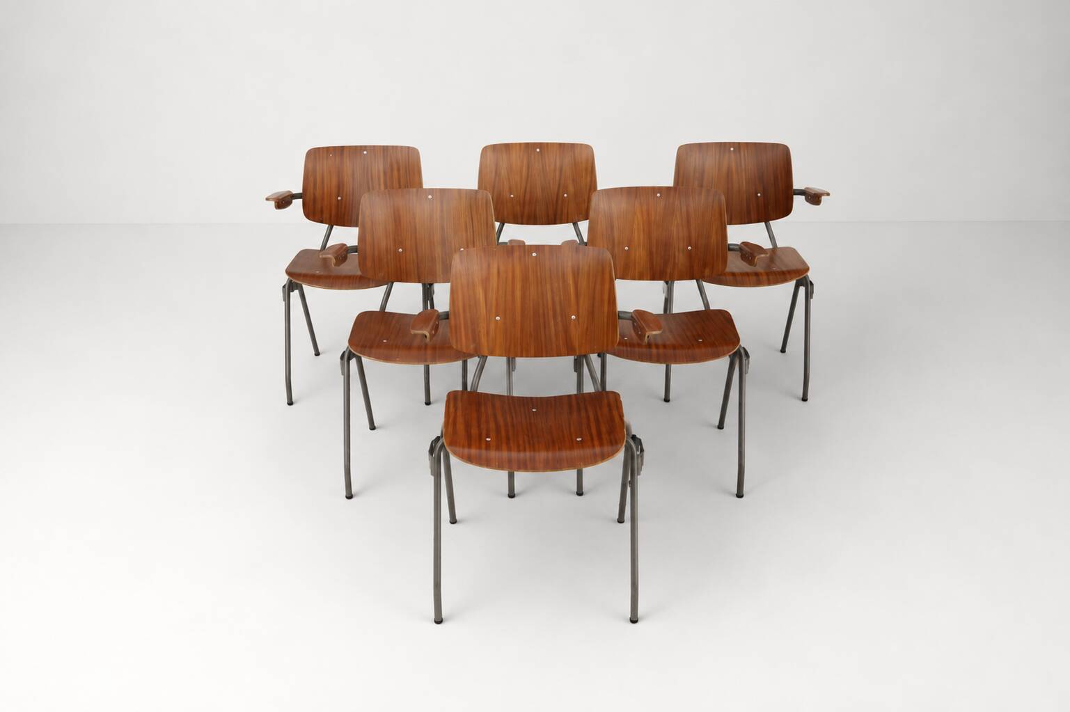 315 Stacking chairs by Kho Liang Le for CAR CATWIJK