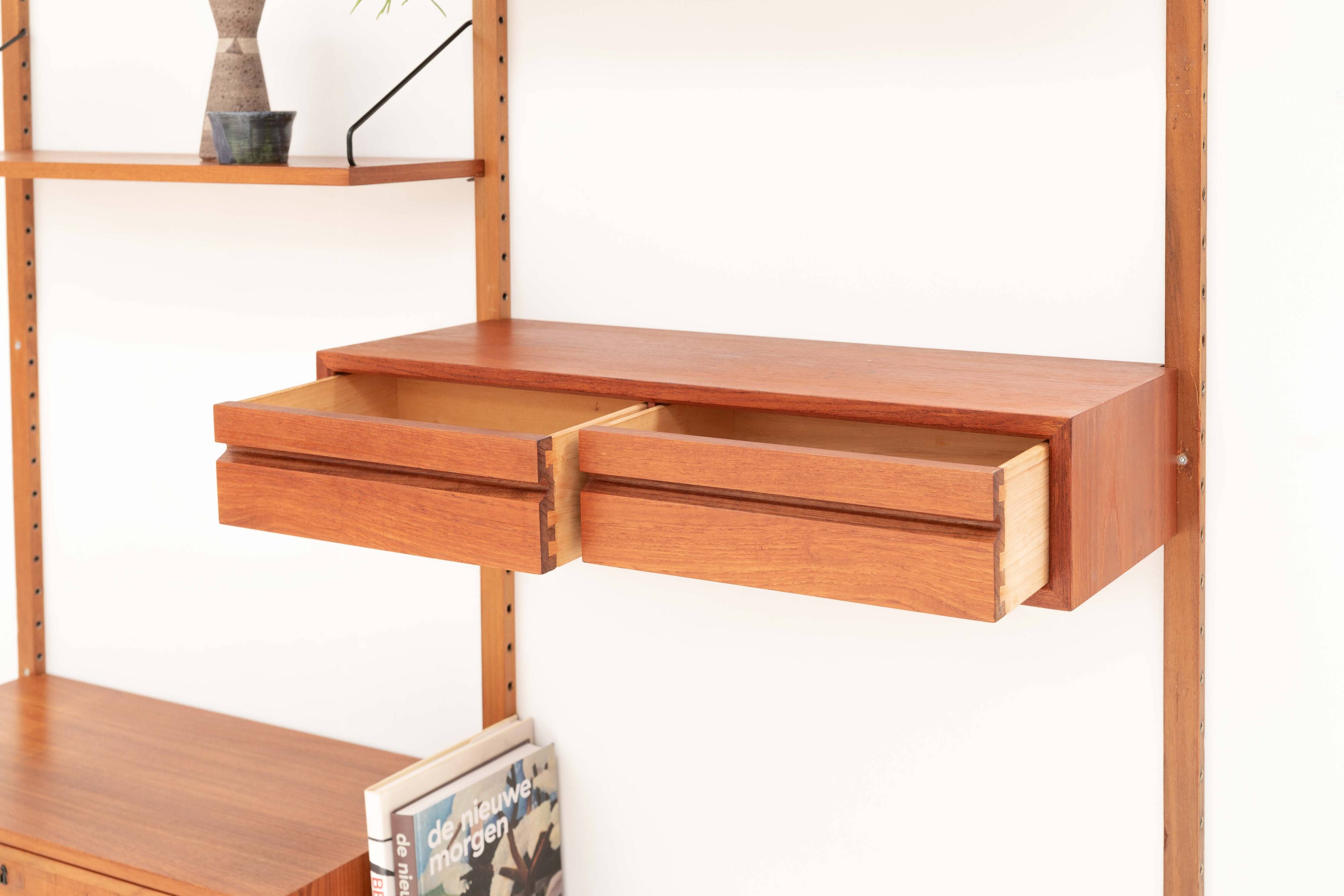 2-Bay Wall unit by Poul Cadovius